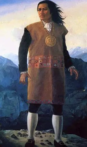 Túpac Amaru II — batalla de aura de Perú