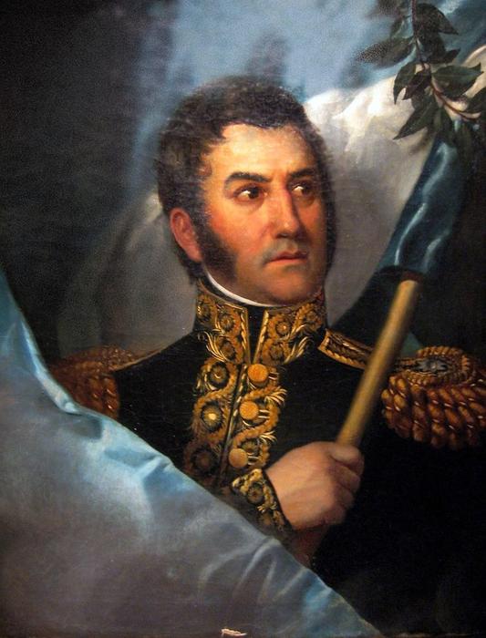 José de San Martín — batalla de aura de Argentina