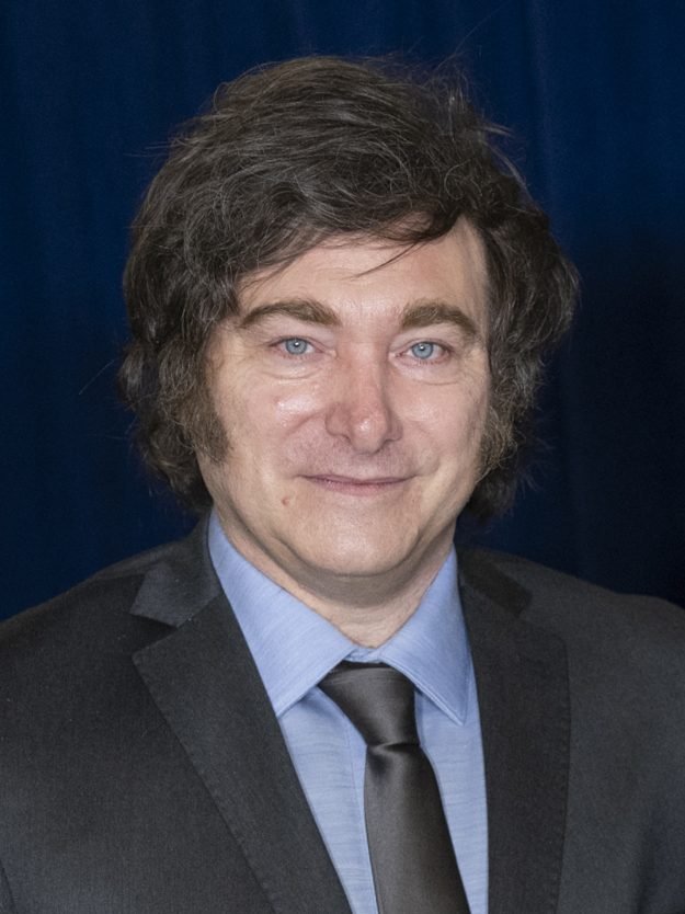 Javier Milei — batalla de aura de Argentina