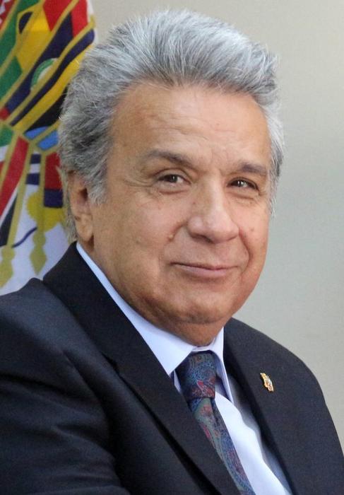 Lenín Moreno — batalla de aura de Ecuador